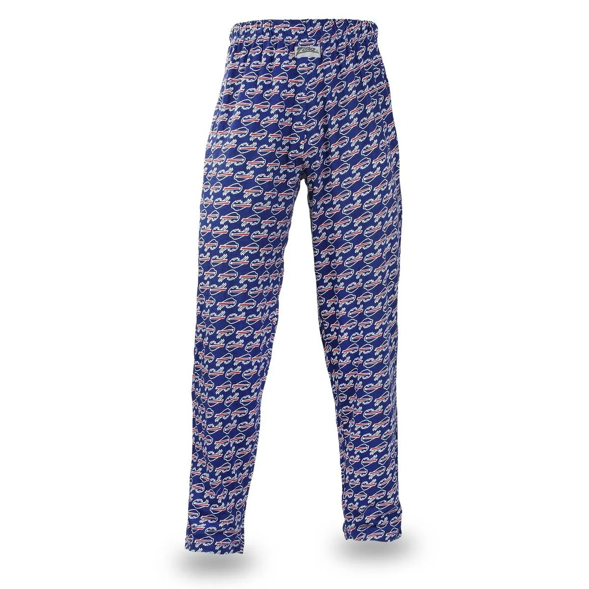 Zubaz NFL Football Men's Buffalo Bills Print Logo Comfy Pants, Blue