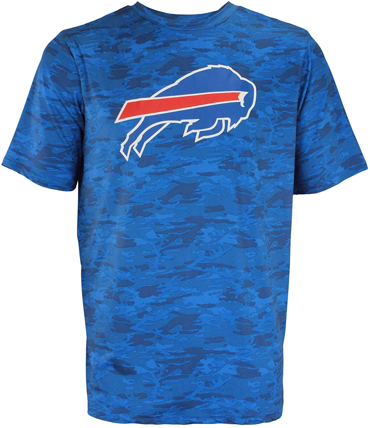 Zubaz NFL Football Men's Buffalo Bills Tonal Camo T-Shirt - Image 3