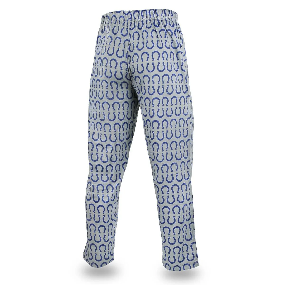 Zubaz NFL Football Men's Indianapolis Colts Print Logo Comfy Pants, Light Grey - Image 2