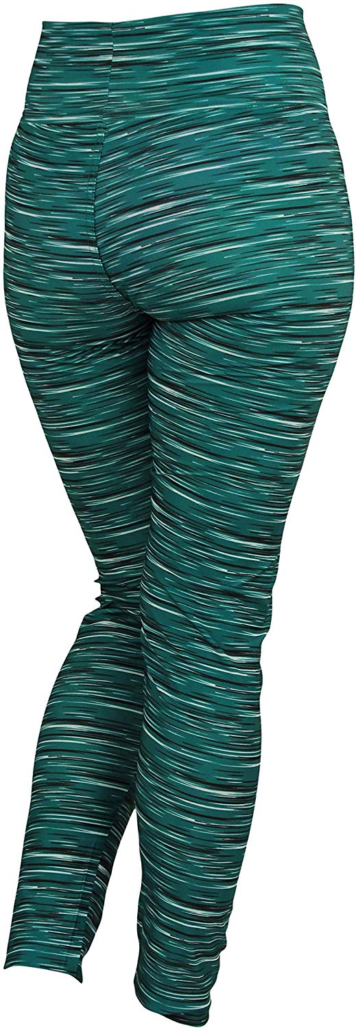Zubaz NFL Football Women's Philadelphia Eagles Space Dye Legging - Image 2