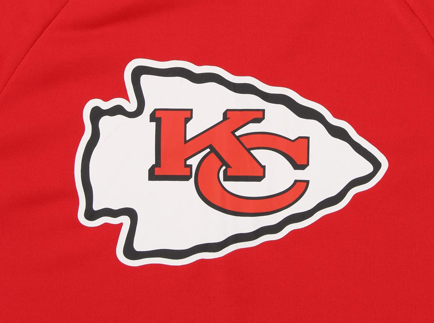 Zubaz NFL Kansas City Chiefs Men's Lightweight Performance French Terry Hoodie - Image 2