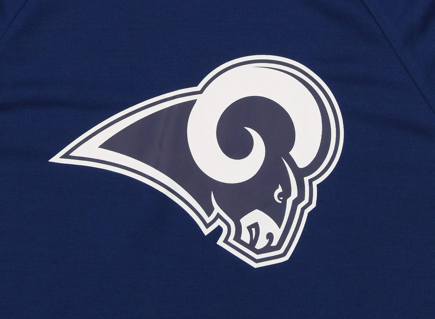 Zubaz NFL Los Angeles Rams Men's Lightweight Performance French Terry Hoodie - Image 2
