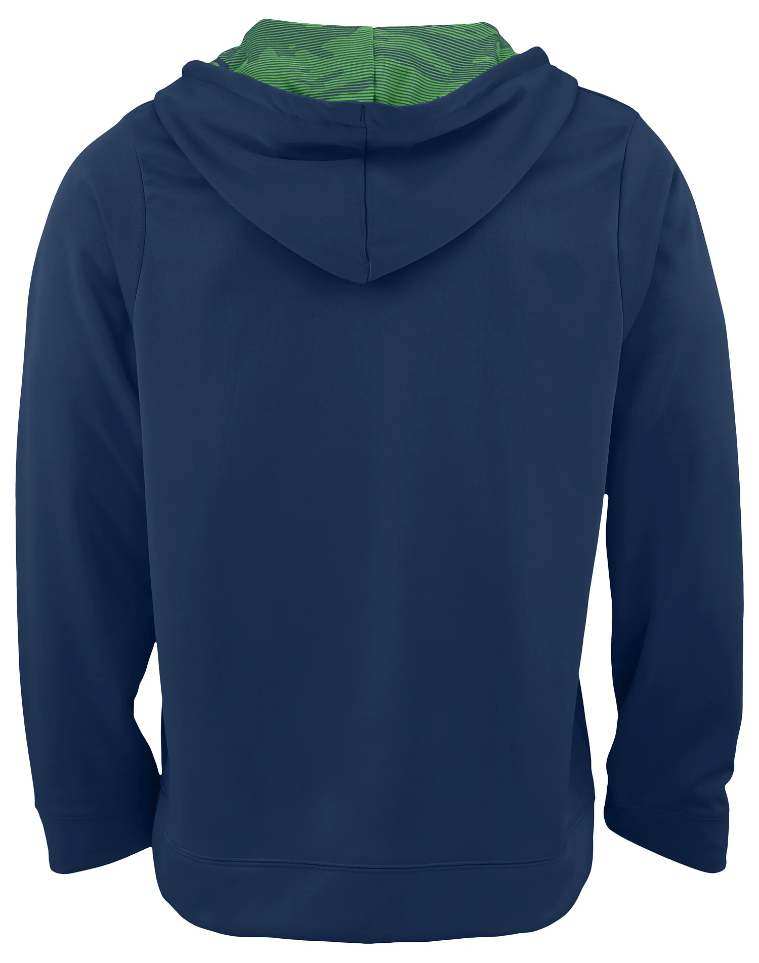 Zubaz NFL Men's 1/4 Zip Big Pocket Team Logo Hoodie Seattle Seahawks - Image 2