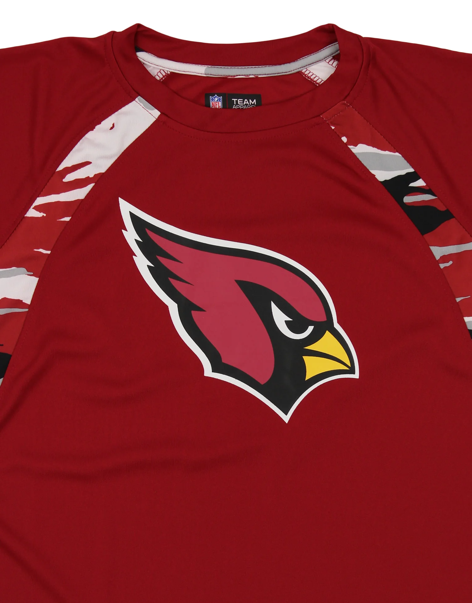 Zubaz NFL Men's Arizona Cardinals Camo Solid T-Shirt - Image 2