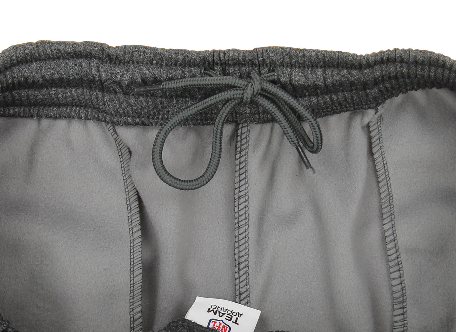 Zubaz NFL Men's Arizona Cardinals Poly Fleece Dark Heather Gray Sweatpants - Image 5
