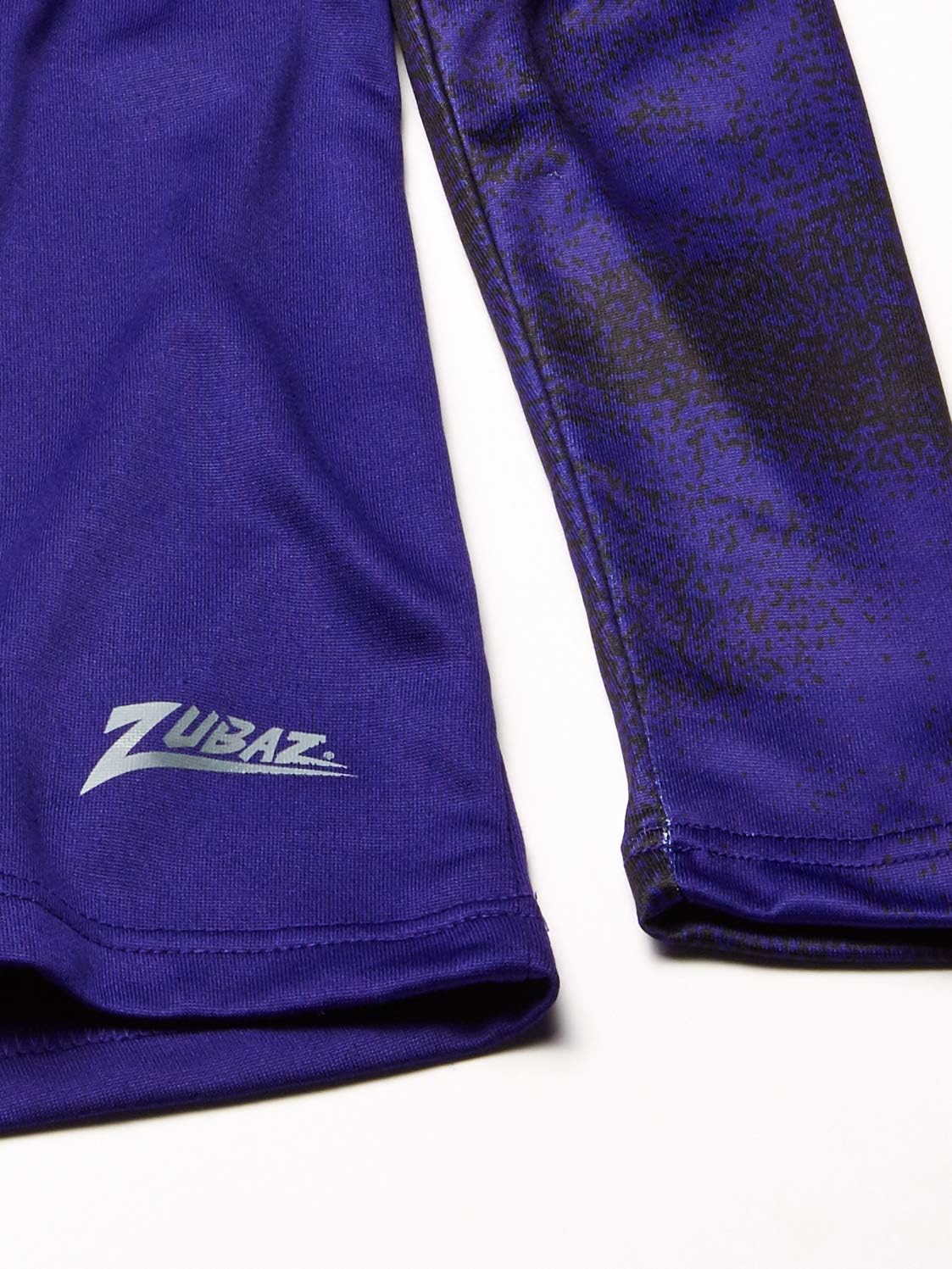 Zubaz NFL MENS BALTIMORE RAVENS SOLID BODY PURPLE/BLACK STATIC FRENCH TERRY LW HOOD Double Extra Large - Image 4