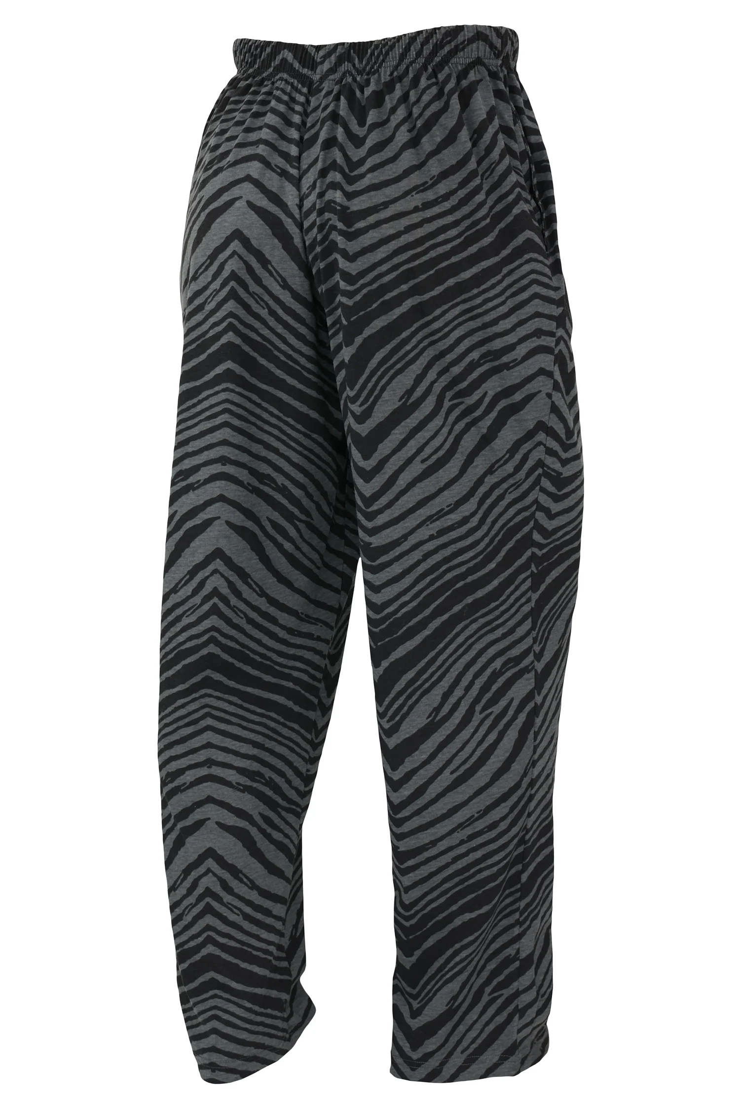 Zubaz NFL Men's Black Tonal CVC Pants, Cincinnati Bengals - Image 2