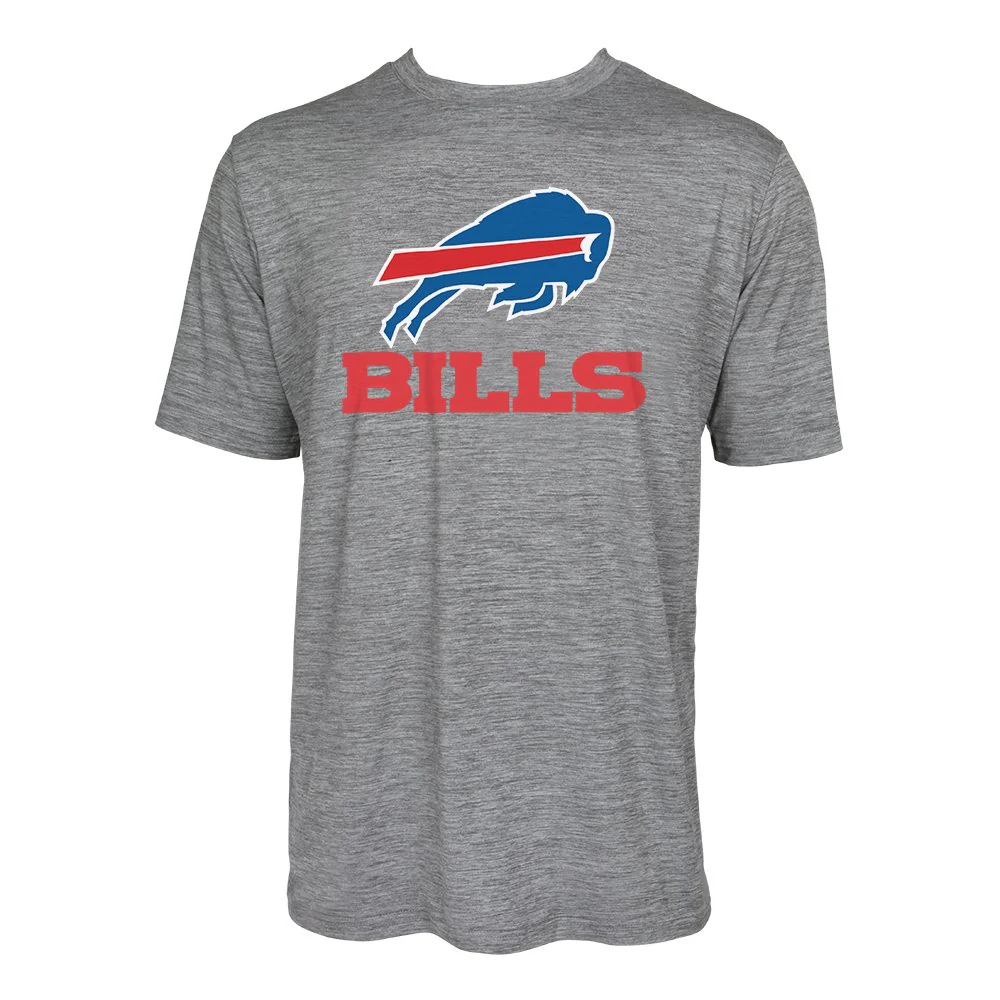 Zubaz NFL Men's Buffalo Bills Team Name and Logo Wordmark Tee - Image 6