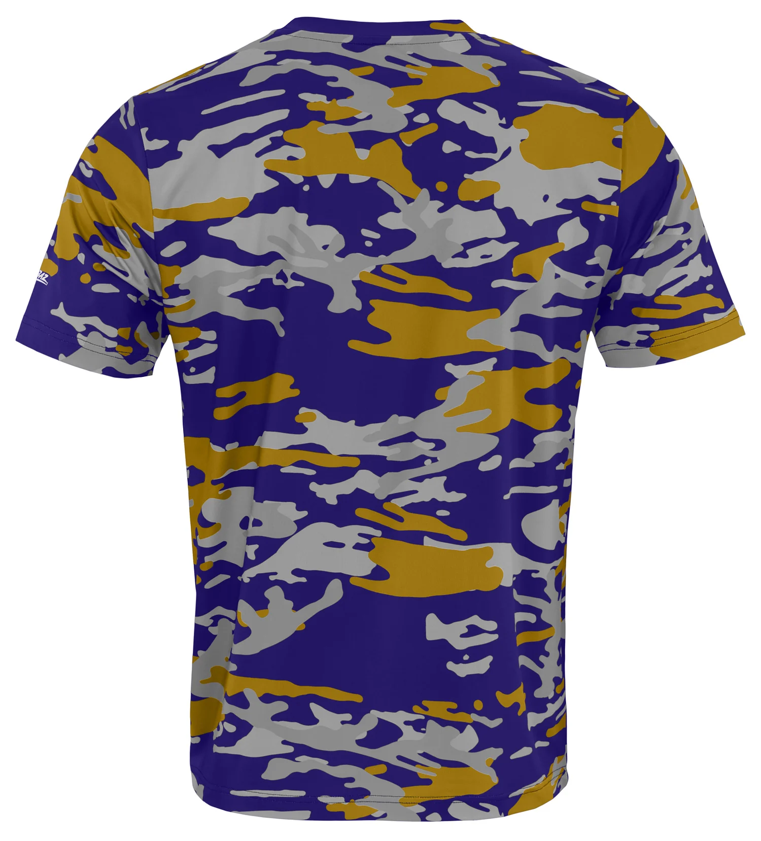 Zubaz NFL Men's Camo Alternate Color Short Sleeve T-Shirt, Baltimore Ravens - Image 4