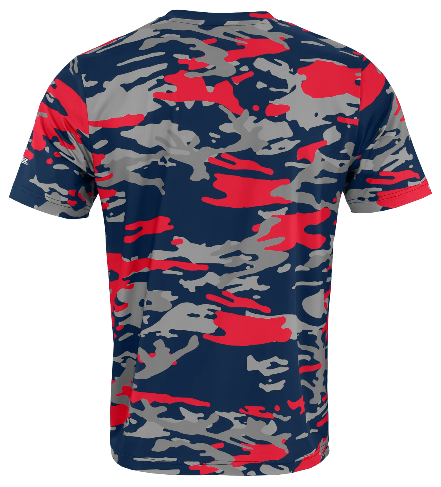 Zubaz NFL Men's Camo Alternate Color Short Sleeve T-Shirt, New England Patriots - Image 3