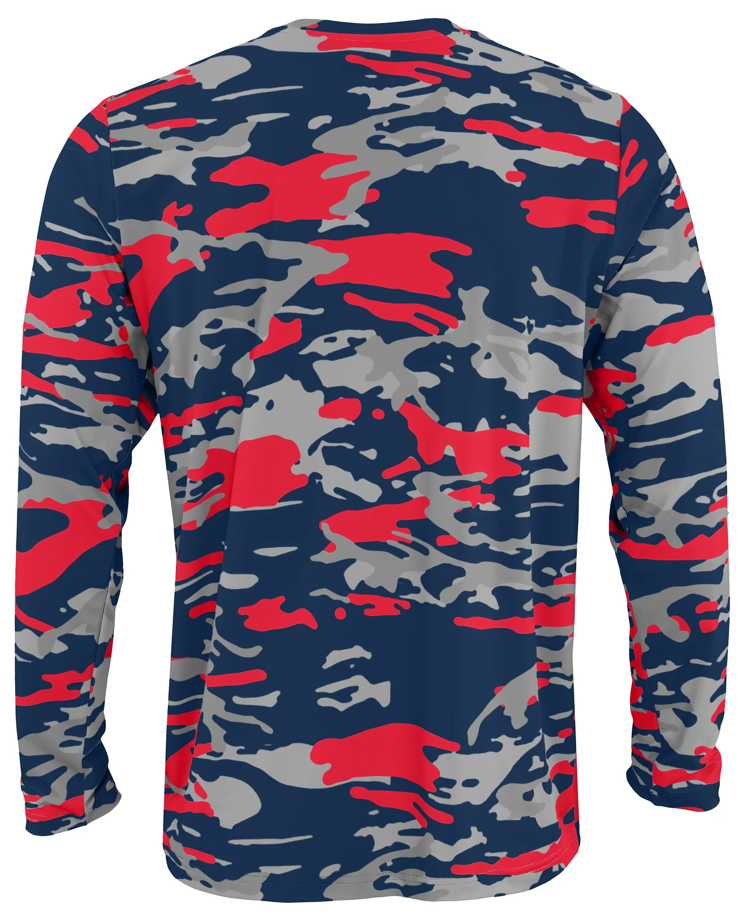 Zubaz NFL Men's Camo Alternate Color with White Circle Logo Long Sleeve T-Shirt, Houston Texans - Image 23