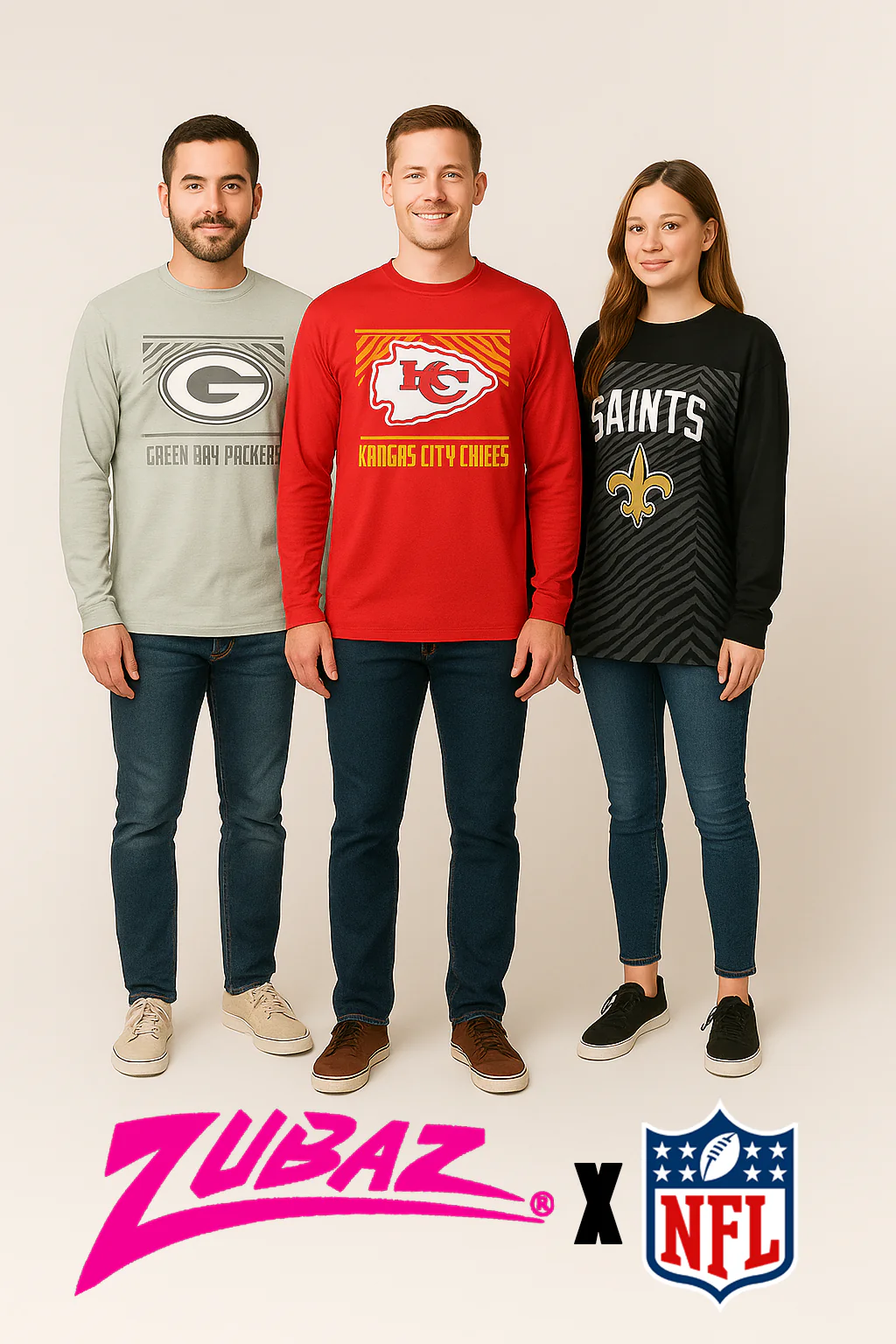 Zubaz NFL Men's Camo Alternate Color with White Circle Logo Long Sleeve T-Shirt, New Orleans Saints - Image 13