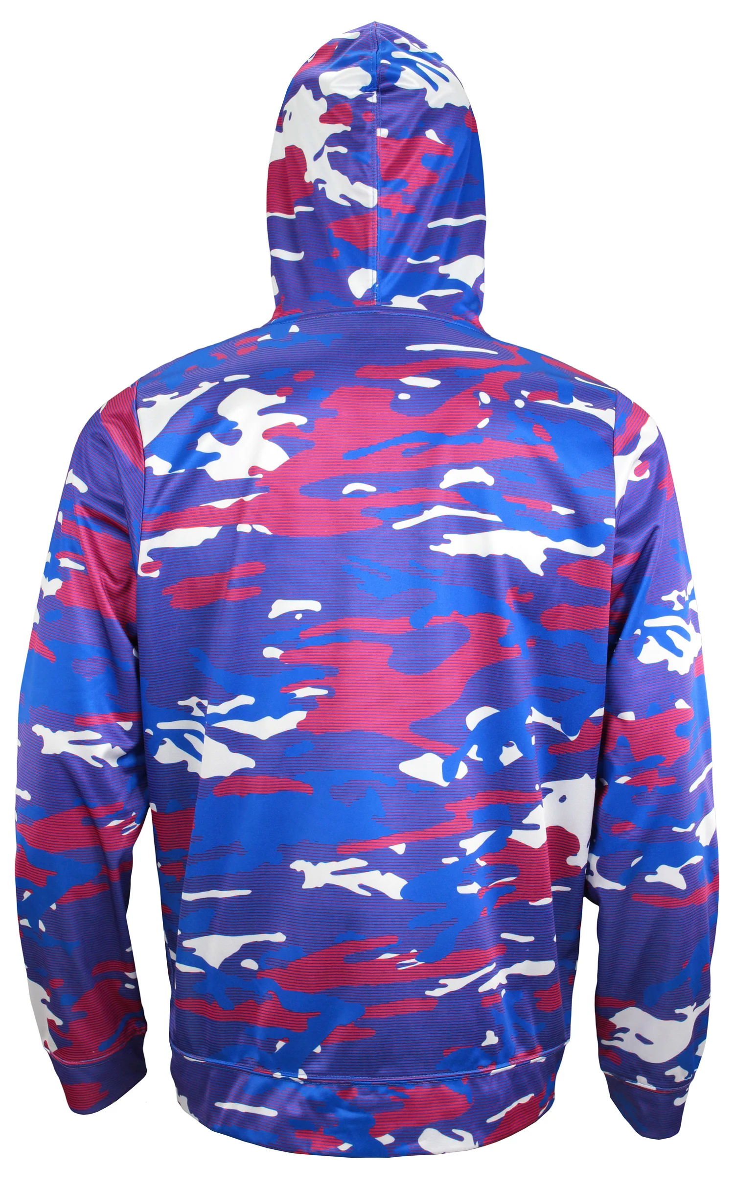 Zubaz NFL Men's Camo Team Logo Hoodie Buffalo Bills - Image 2