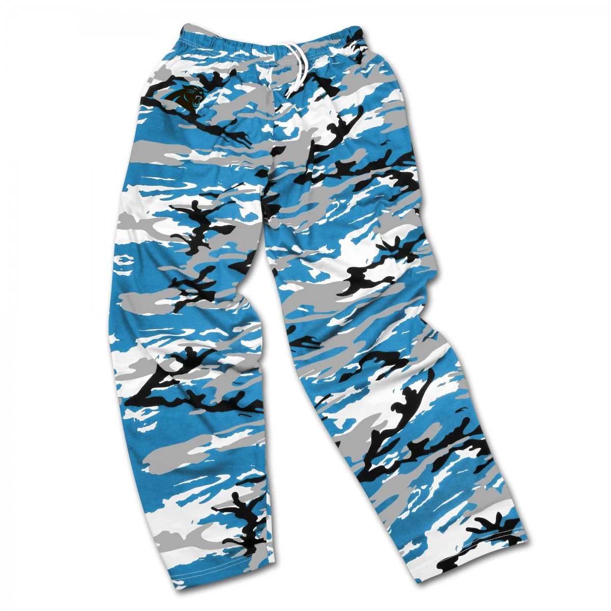 Zubaz NFL Men's Carolina Panthers Camo Casual Active Pants - Image 3