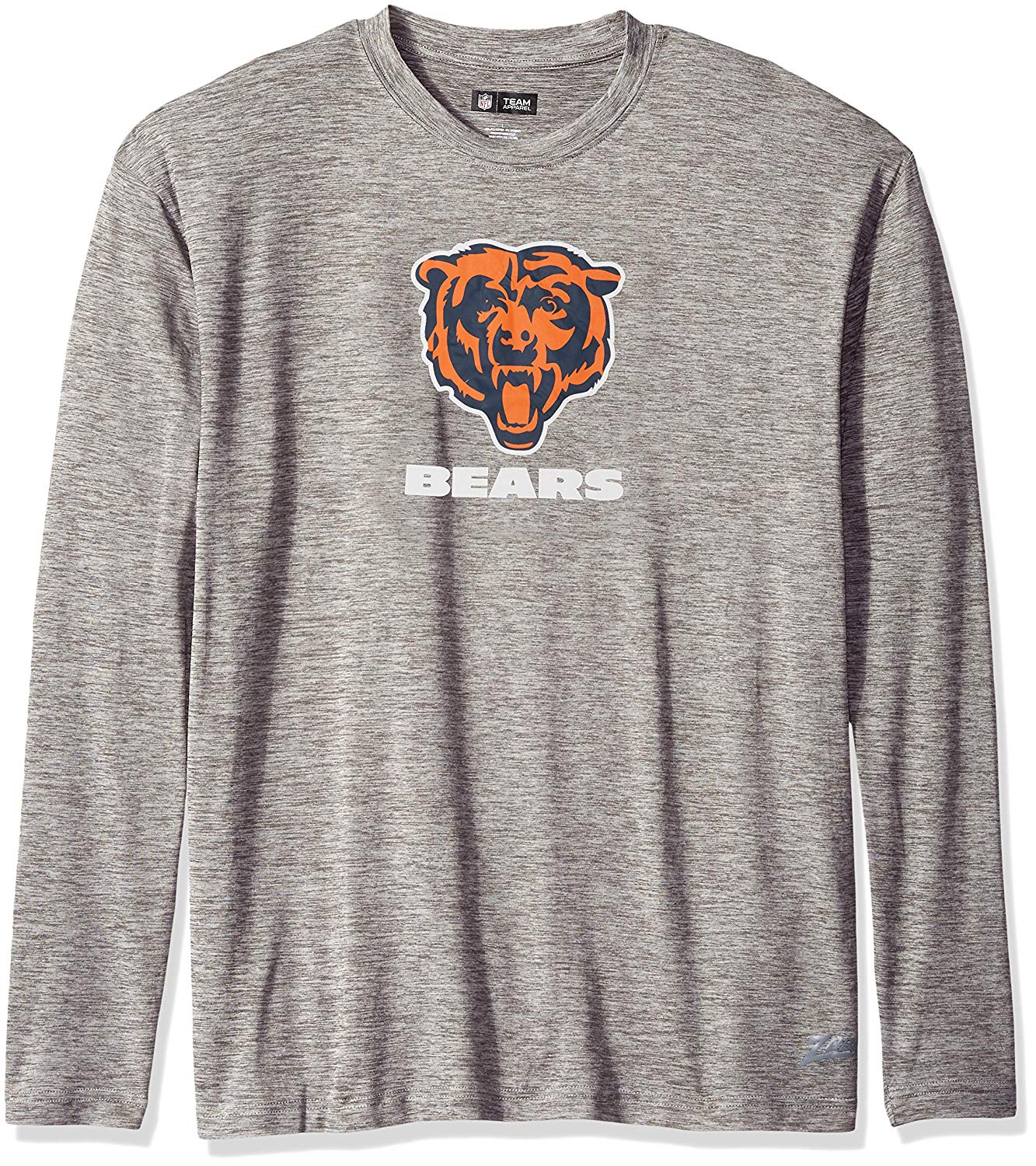 Zubaz NFL Men's Chicago Bears Long Sleeve Tee - Image 4