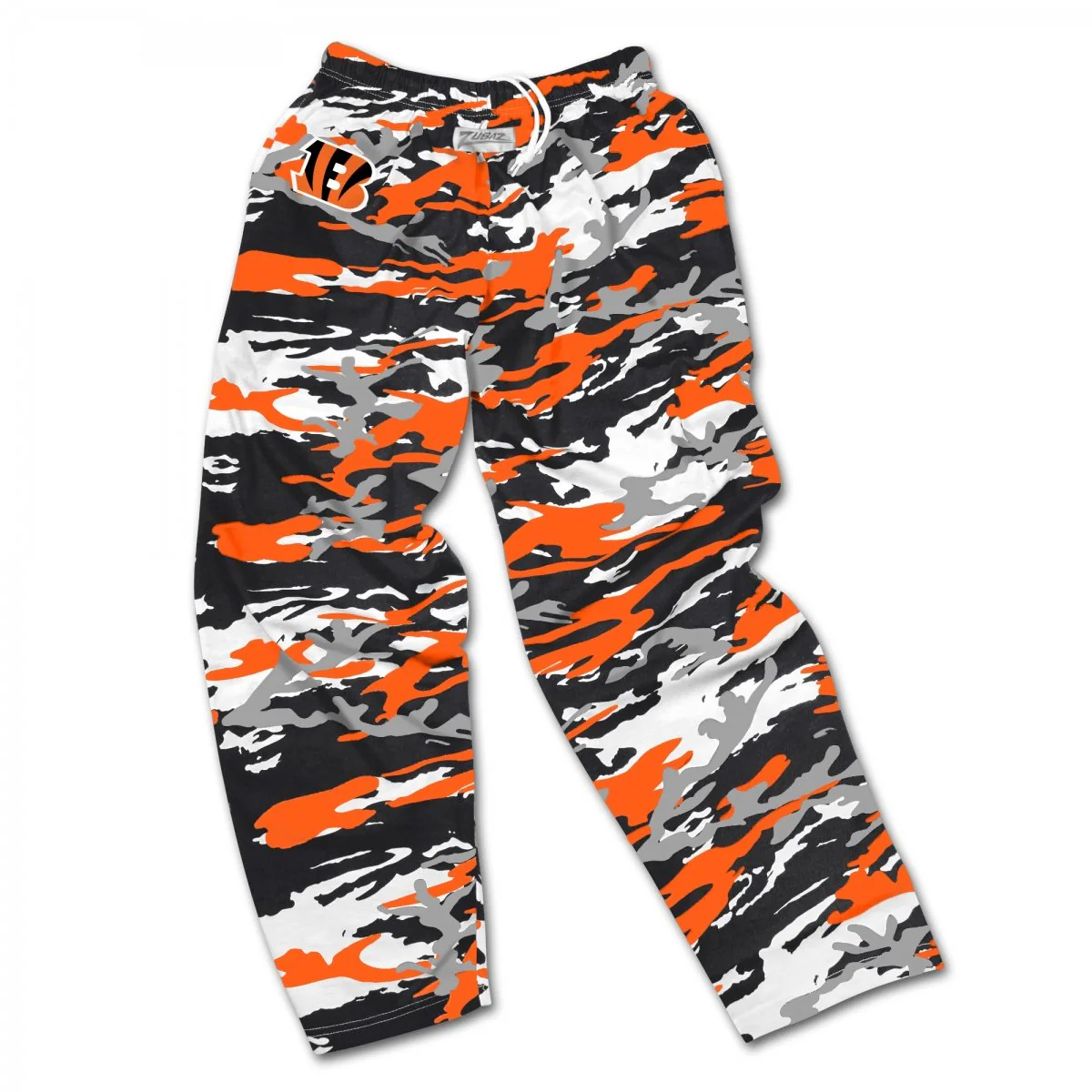 Zubaz NFL Men's Cincinnati Bengals Camo Casual Active Pants - Image 2