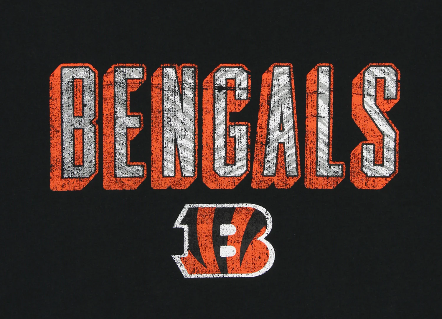 Zubaz NFL Men's Cincinnati Bengals Short Sleeve Zeb Graphic T-Shirt - Image 2
