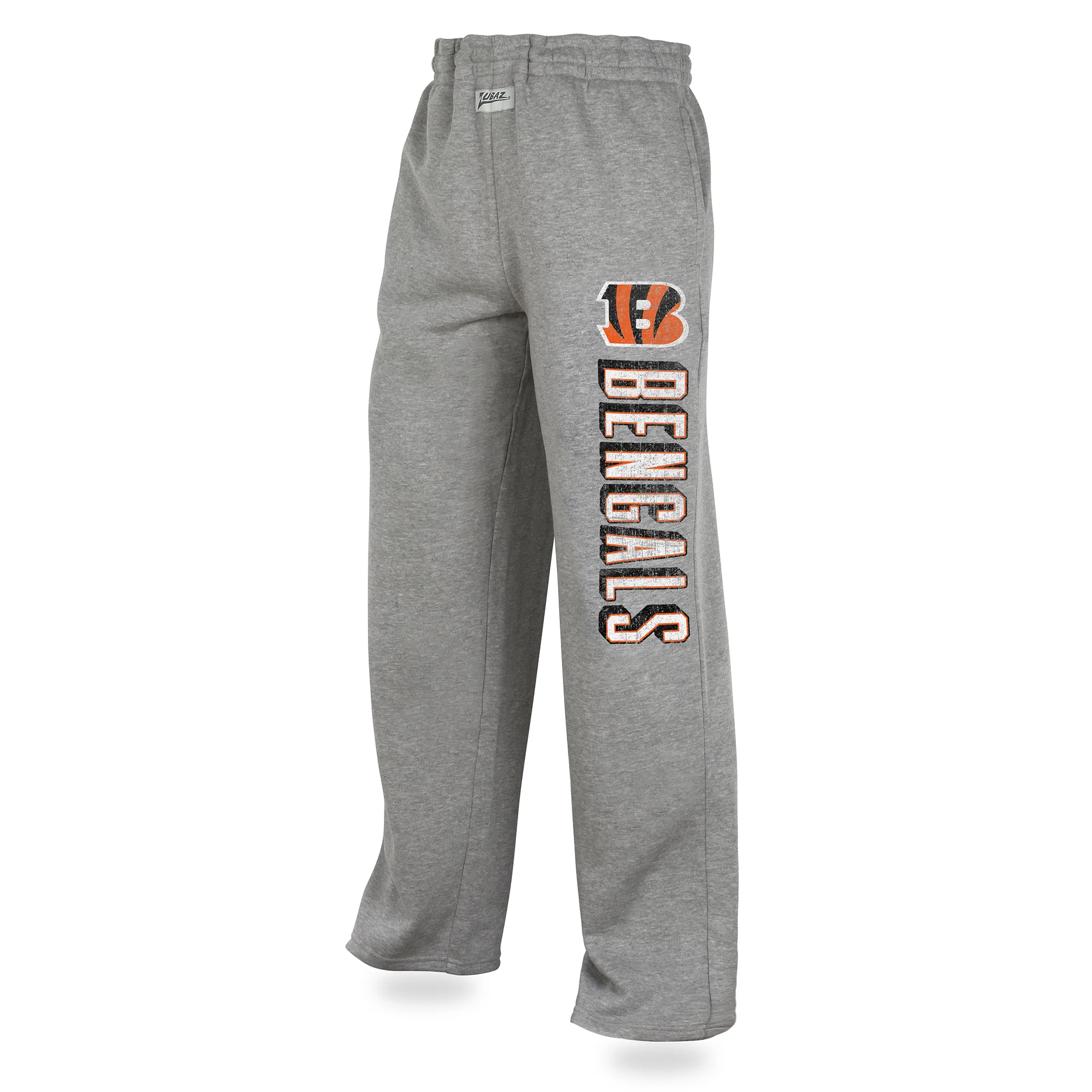 Zubaz NFL Men's Cincinnati Bengals Sweatpants, Heather Gray - Image 6