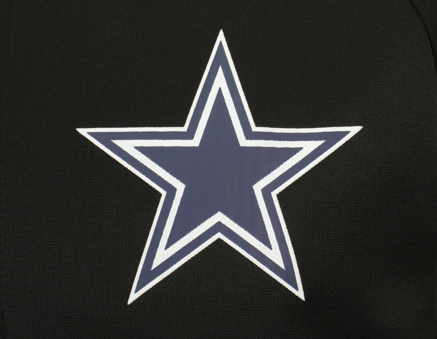 Zubaz NFL Men's Dallas Cowboys Full Zip Performance Fleece Zip Up Hoodie - Image 2