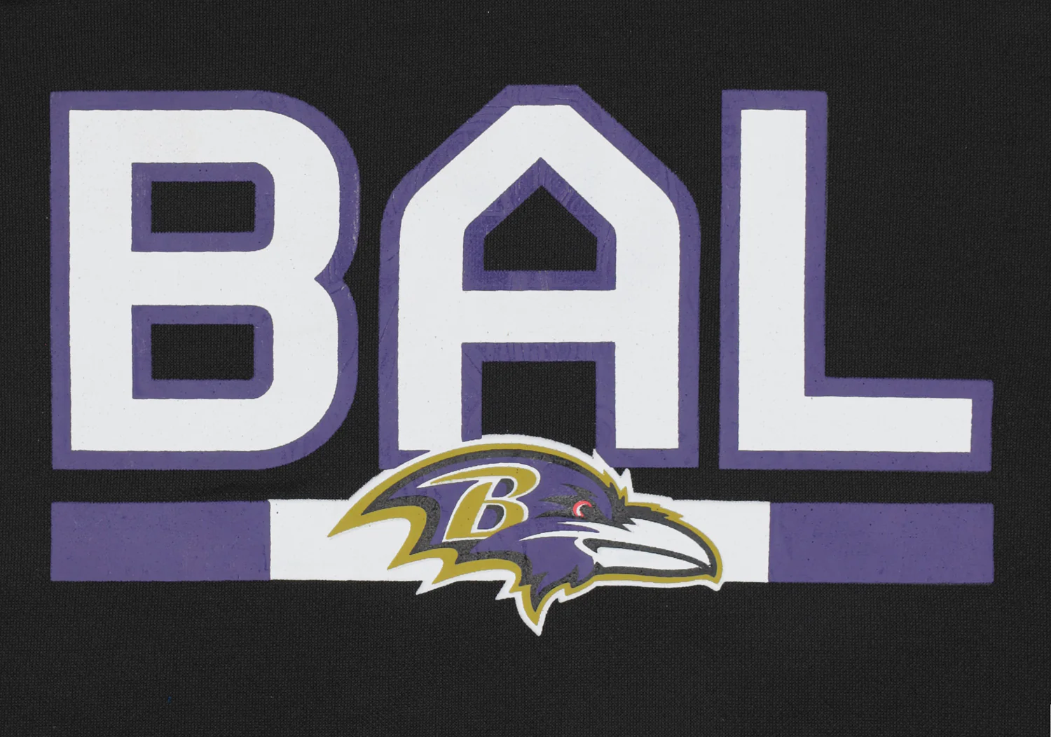 Zubaz NFL Men's Elevated Hoodie With Camo Lines Baltimore Ravens - Image 3