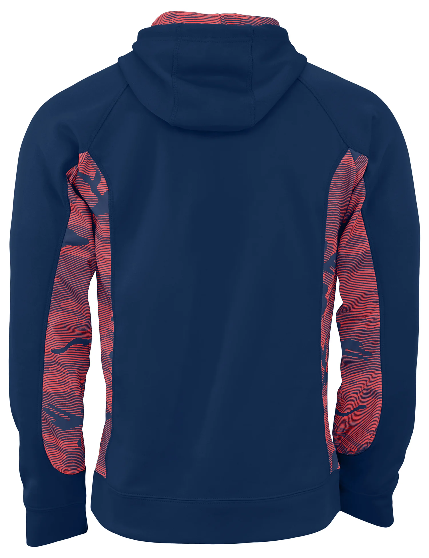 Zubaz NFL Men's Elevated Hoodie With Camo Lines, Houstan Texans - Image 2