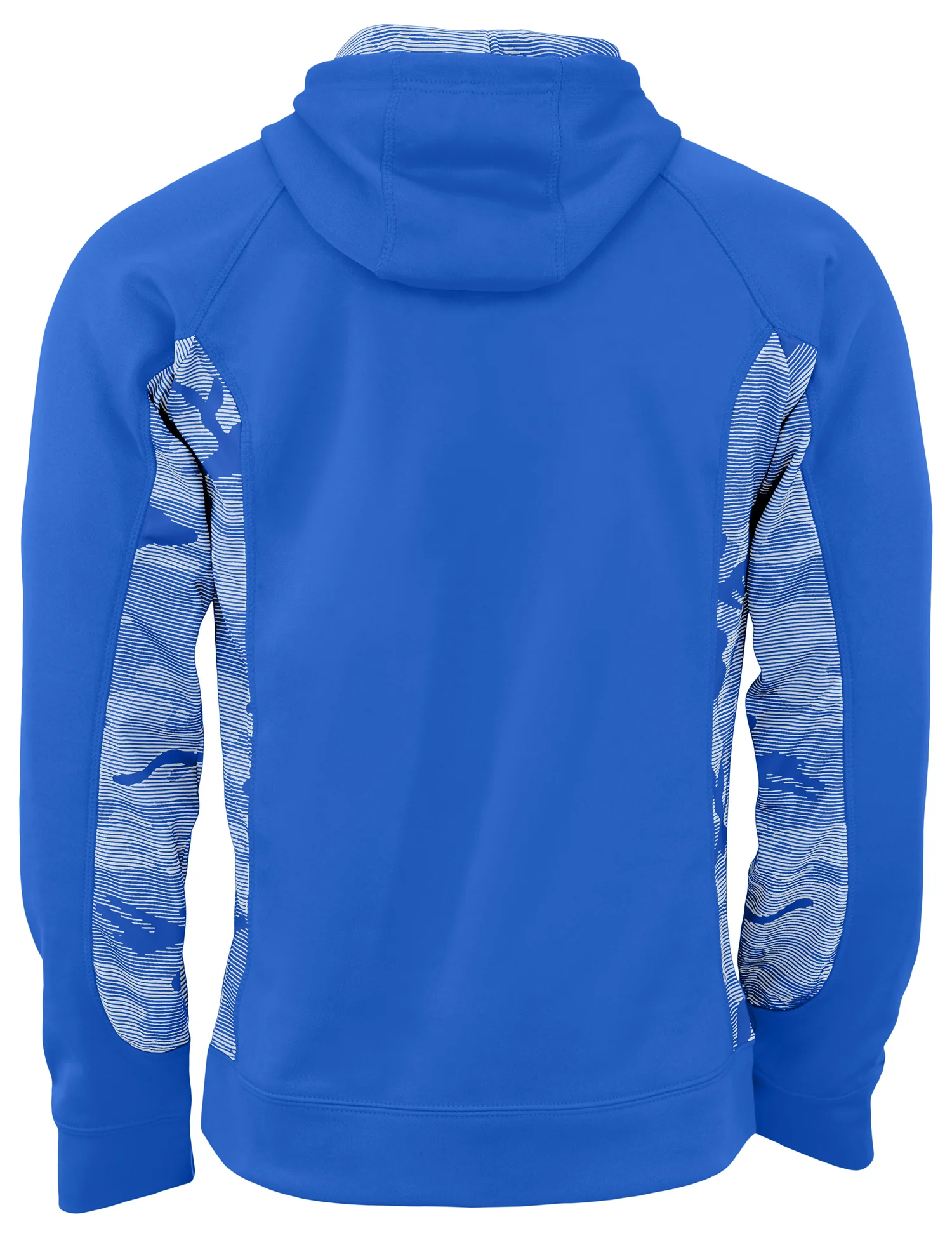 Zubaz NFL Men's Elevated Hoodie With Camo Lines, Indianapolis Colts - Image 2