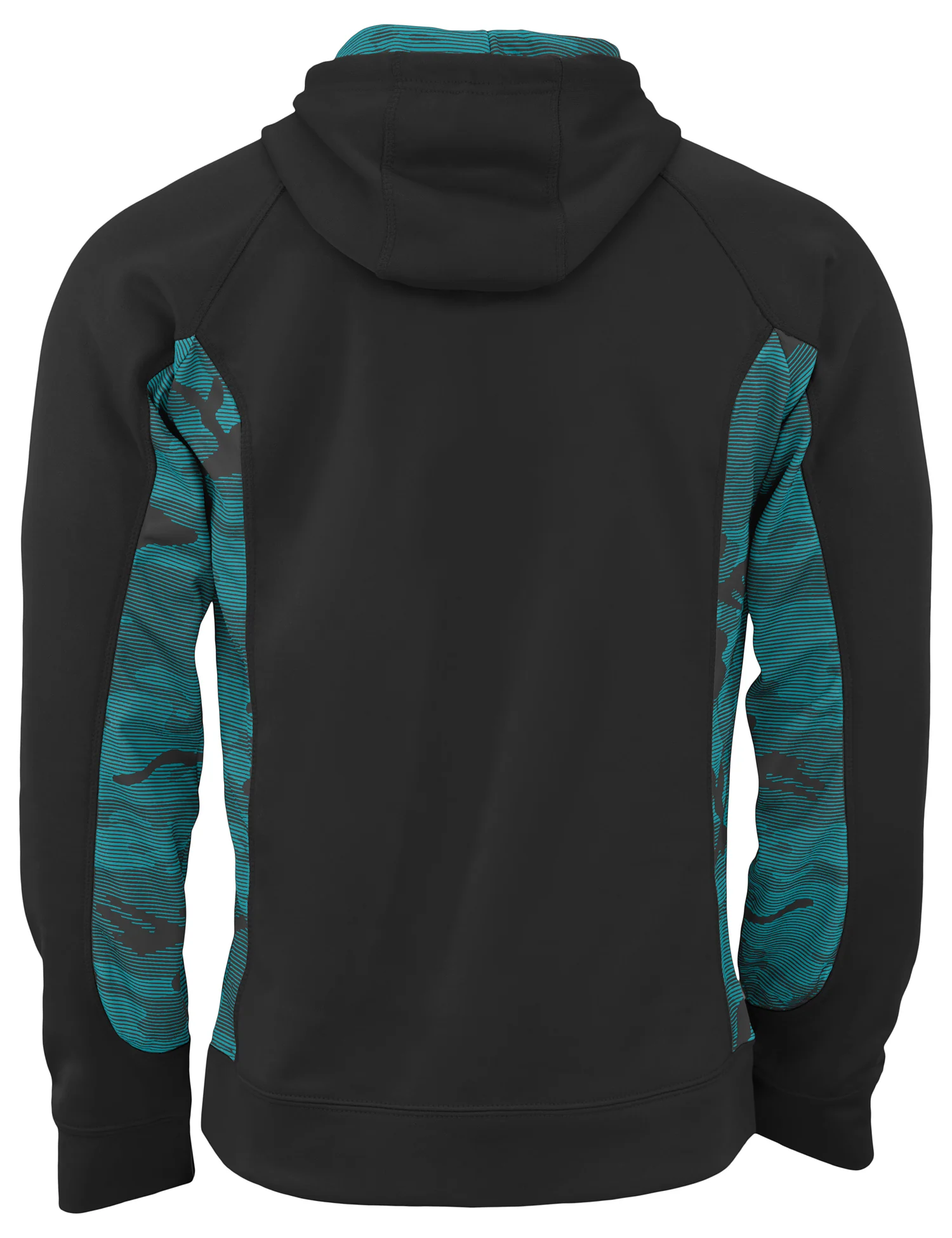 Zubaz NFL Men's Elevated Hoodie With Camo Lines, Jacksonville Jaguars - Image 2