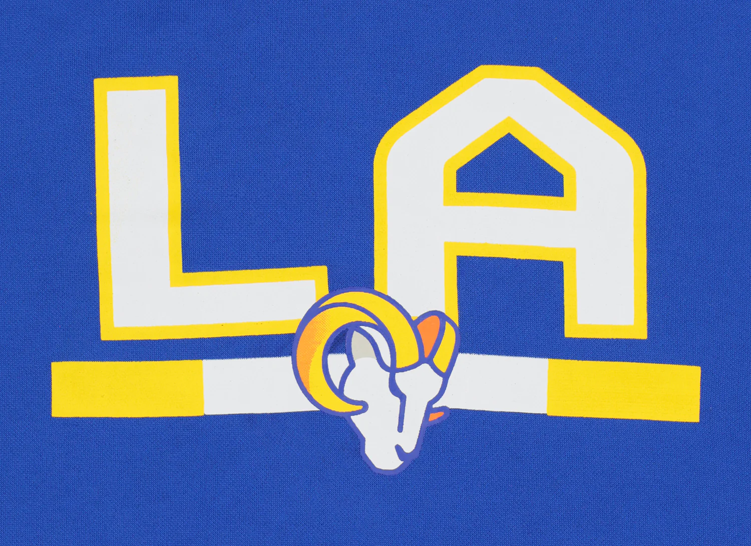 Zubaz NFL Men's Elevated Hoodie With Camo Lines, Los Angeles Rams - Image 3