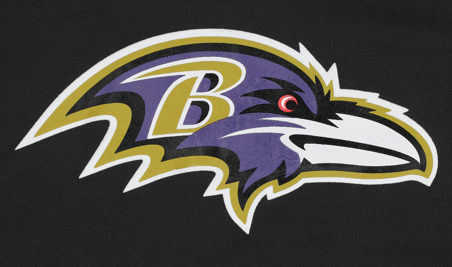 Zubaz NFL Men's Elevated Logo Viper Hoodie Baltimore Ravens - Image 3