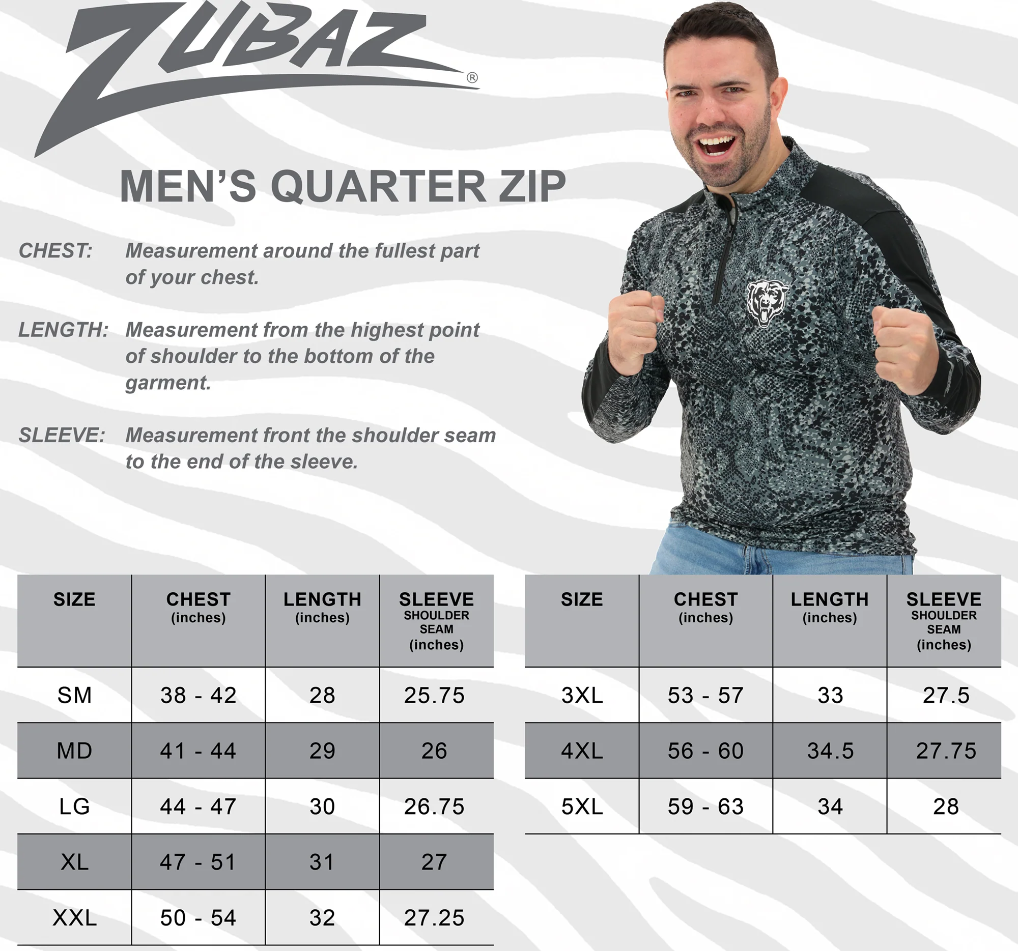 Zubaz NFL   Men's Elevated Tonal Post 1/4 Zip, CLEVELAND BROWNS - Image 29