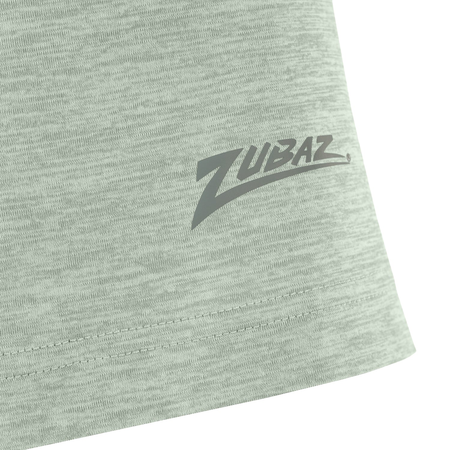 Zubaz NFL Men's Goal Line Heather Gray Short Sleeve T-Shirt, Houston Texans - Image 4