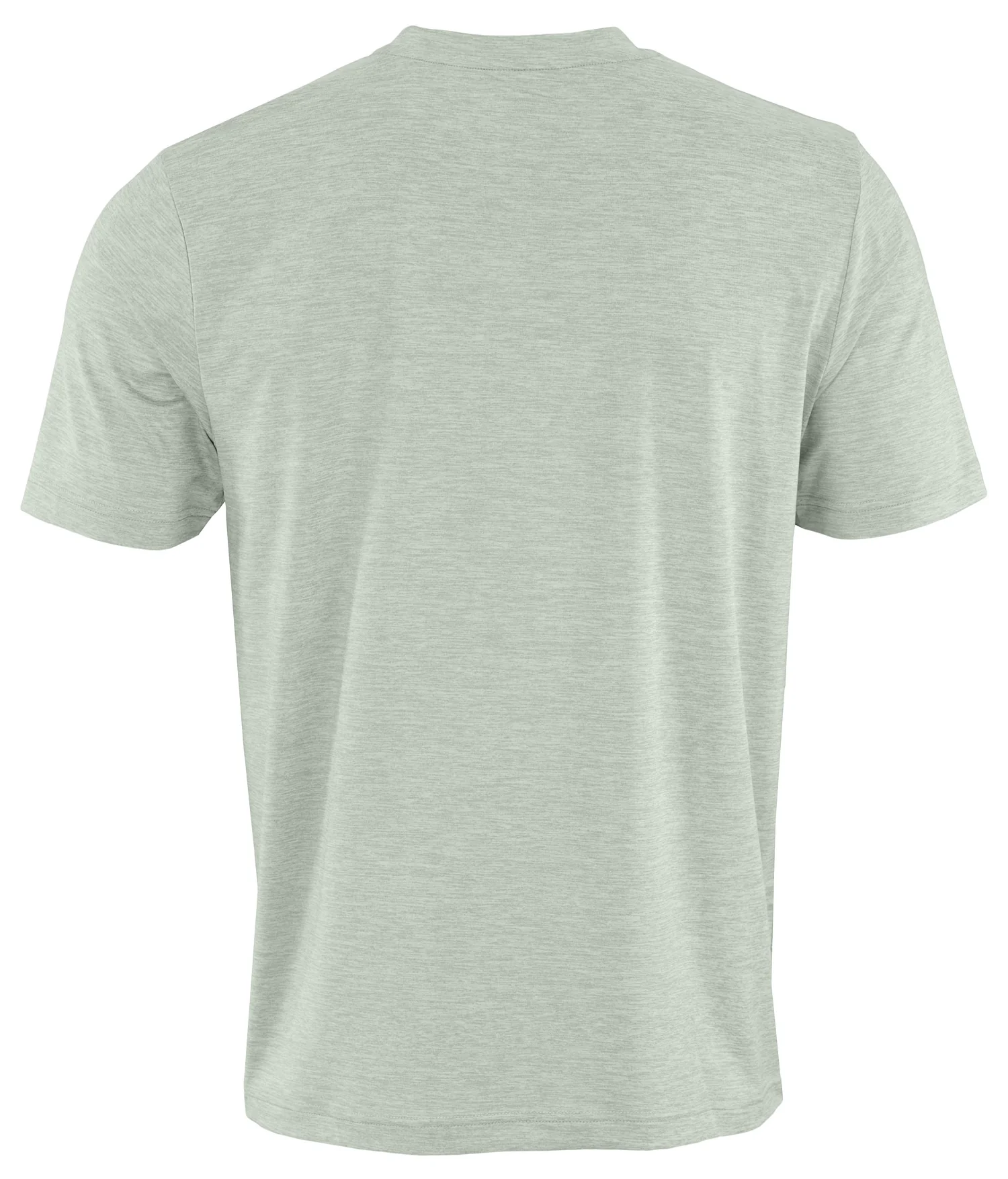 Zubaz NFL Men's Goal Line Heather Gray Short Sleeve T-Shirt, Las Vegas Raiders - Image 2