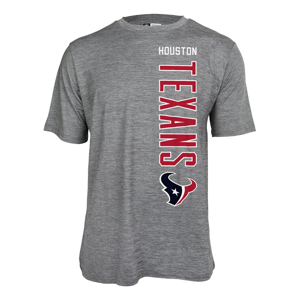 Zubaz NFL Men's Houston Texans Vertical Team Name Graphic Tee - Image 3