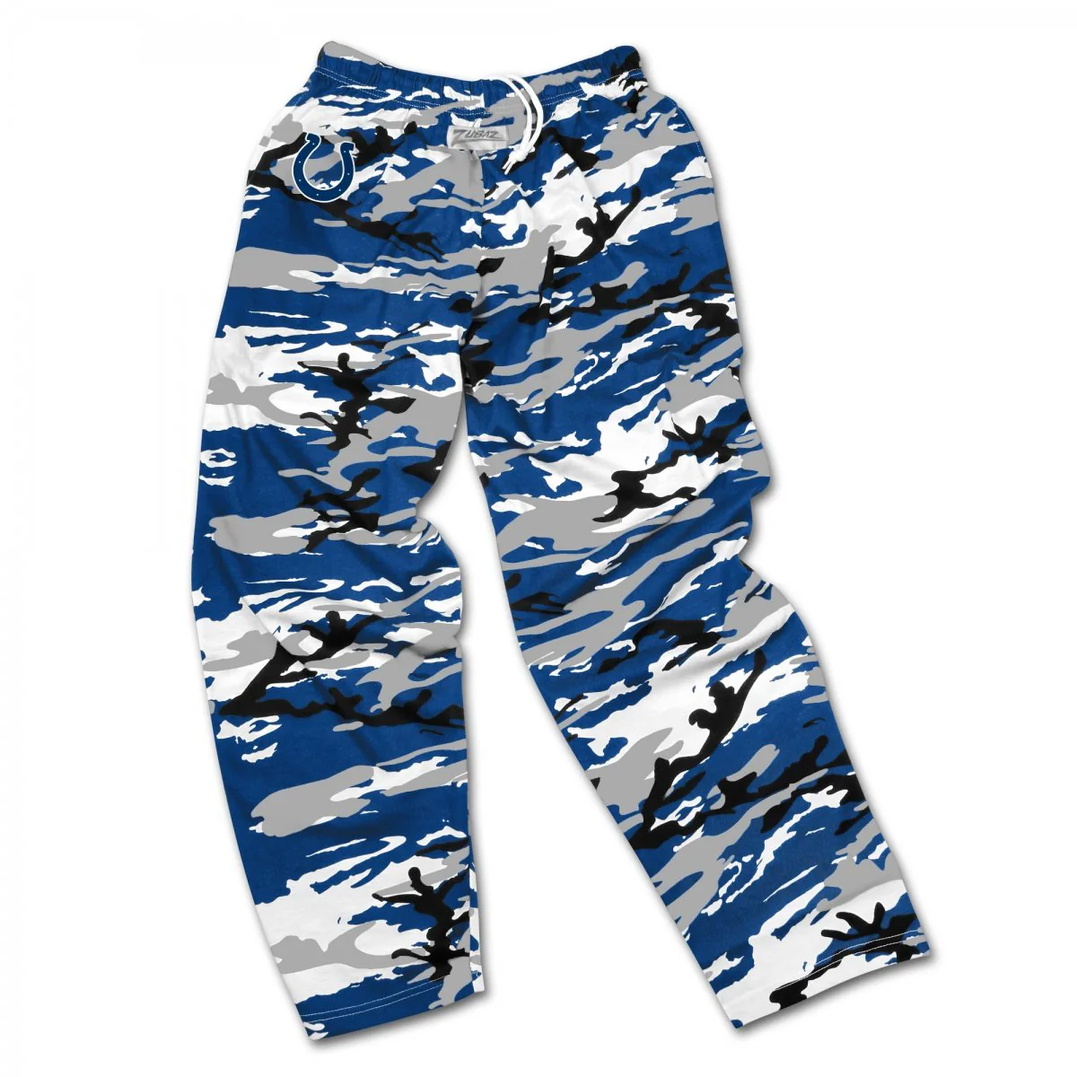 Zubaz NFL Men's Indianapolis Colts Camo Casual Active Pants - Image 7