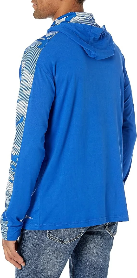 Zubaz NFL Men's Indianapolis Colts Lightweight Elevated Hoodie with Camo Accents - Image 2