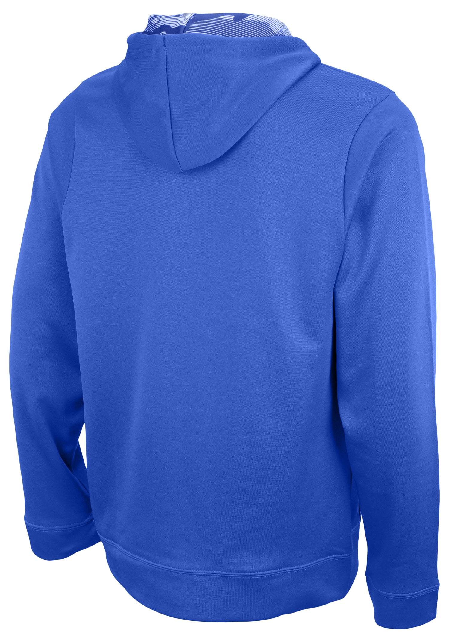 Zubaz NFL Men's Indianapolis Colts Solid Team Hoodie with Camo Lined Hood - Image 2