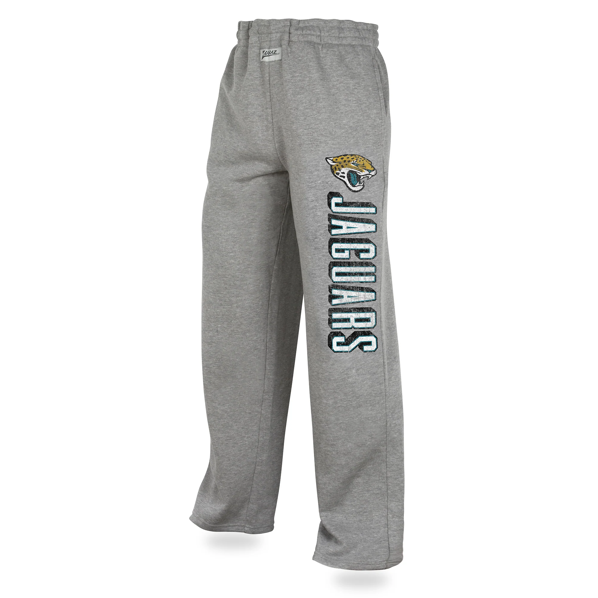 Zubaz NFL Men's Jacksonville Jaguars Sweatpants, Heather Gray - Image 6