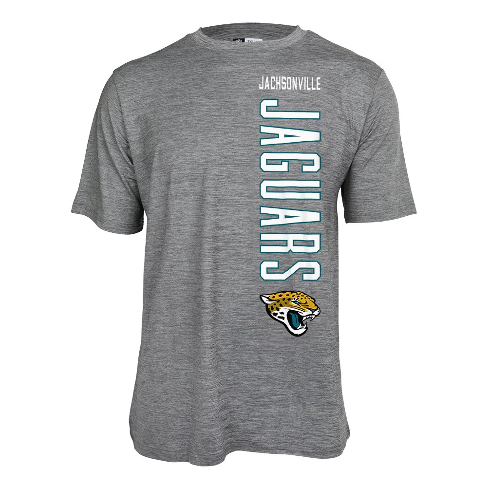 Zubaz NFL Men's Jacksonville Jaguars Vertical Team Name Graphic Tee - Image 3