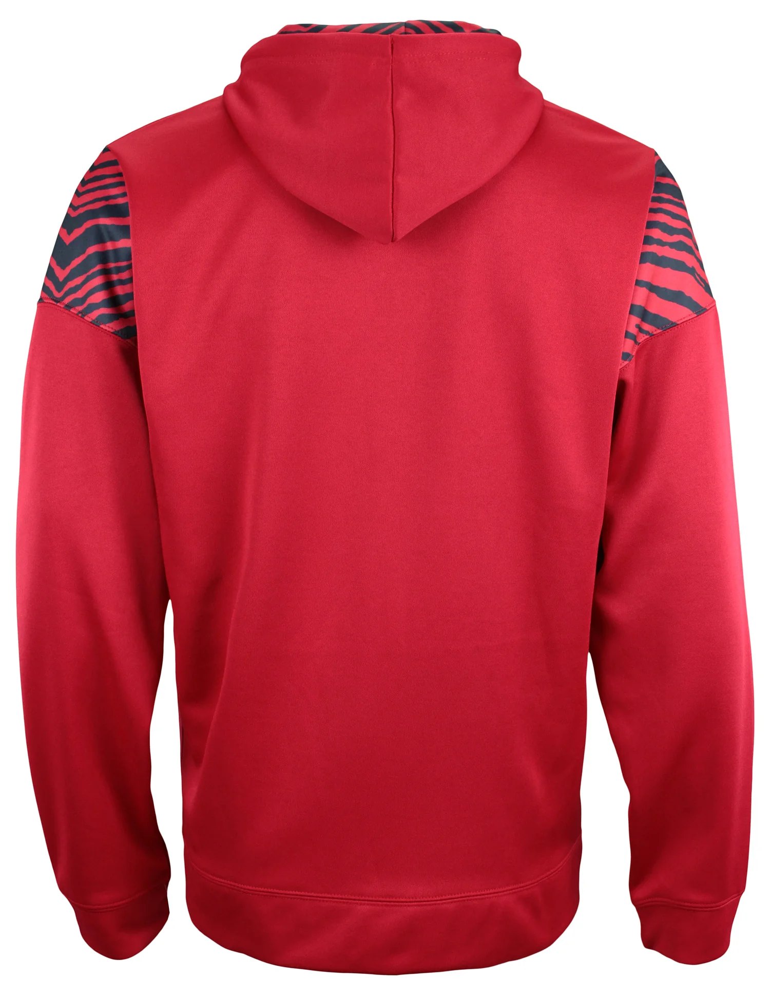 Zubaz NFL Men's Logo 2 Color Zebra Bands and Hood Liner Full Zip Hoodie, TAMPA BAY BUCCANEERS - Image 11