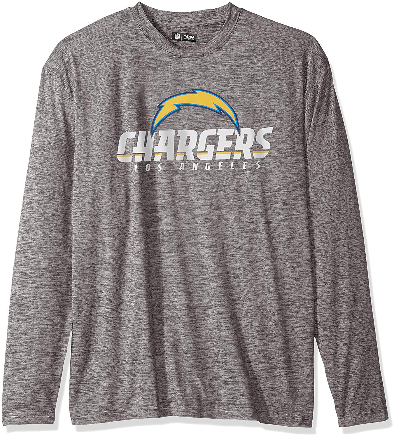 Zubaz NFL Men's Los Angeles Chargers Long Sleeve Tee - Image 2