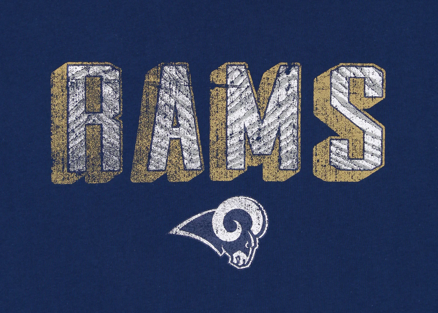 Zubaz NFL Men's Los Angeles Rams Short Sleeve Zeb Graphic T-Shirt - Image 2