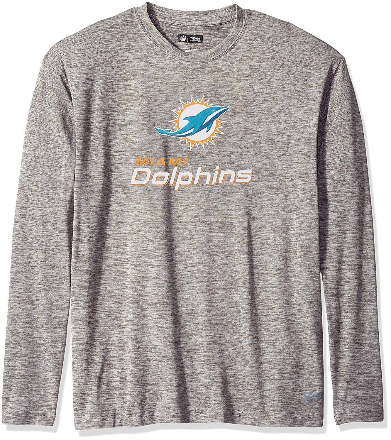 Zubaz NFL Men's Miami Dolphins Long Sleeve Tee - Image 3