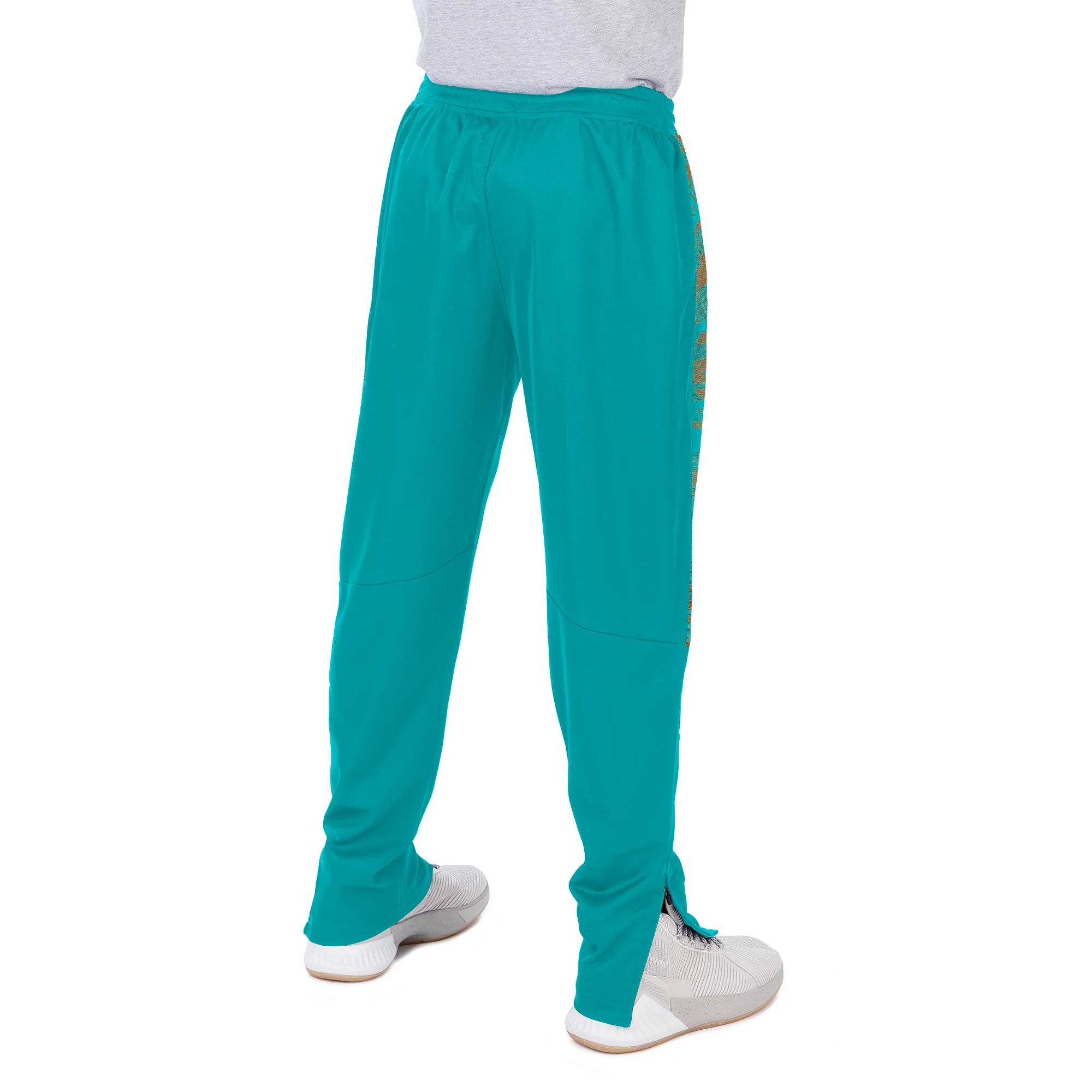 Zubaz NFL Men's Miami Dolphins Track Pants W/ Camo Lines Side Panels - Image 2