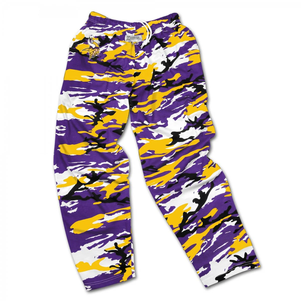 Zubaz NFL Men's Minnesota Vikings Camo Casual Active Pants - Image 5