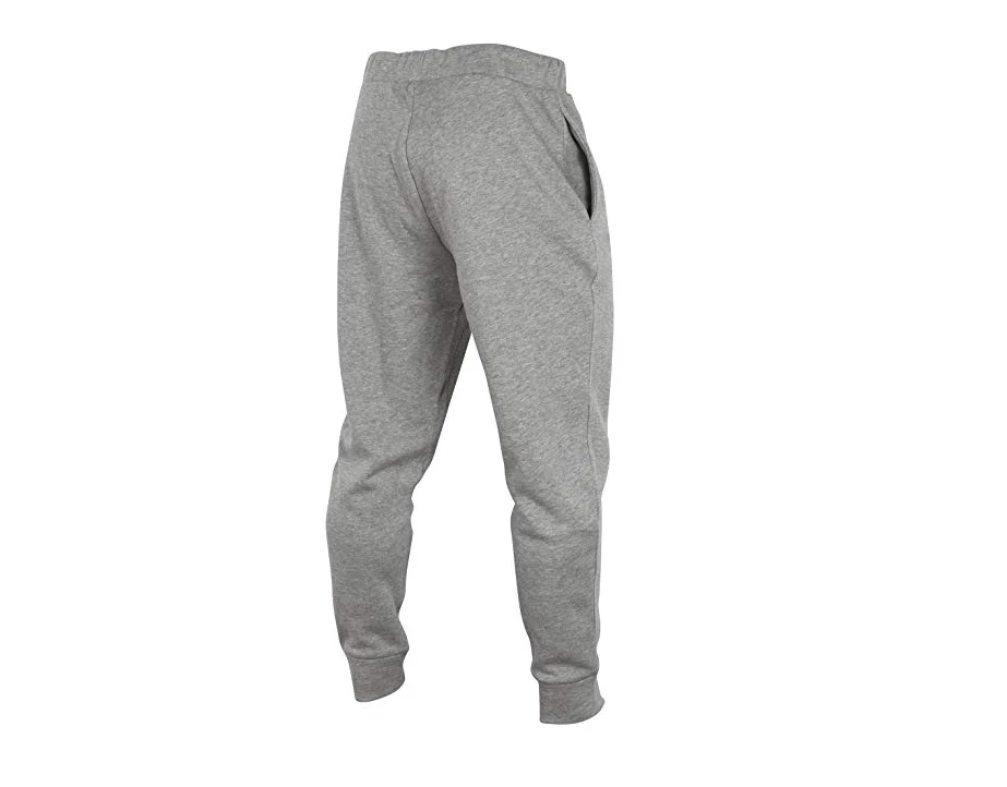 Zubaz NFL Men's New England Patriots Solid Gray Team Logo Jogger Pants - Image 3