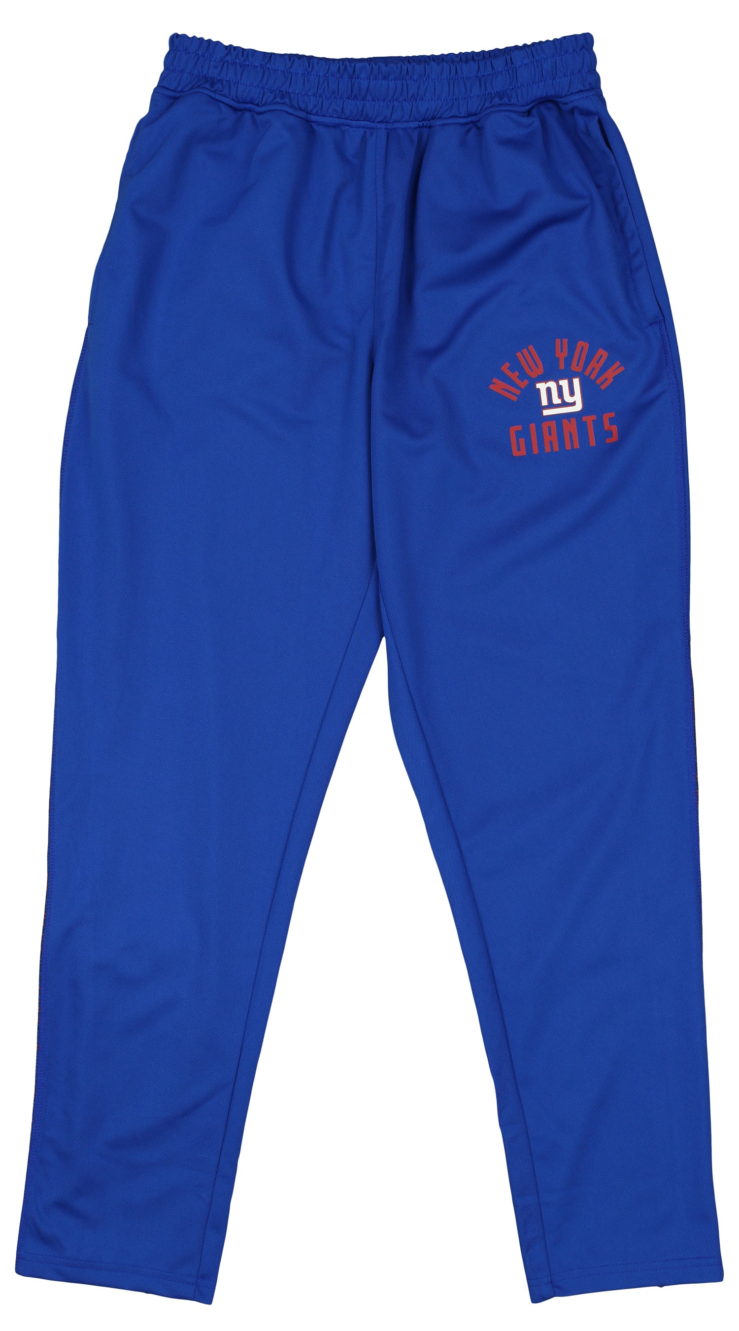Zubaz NFL Men's New York Giants Viper Accent Elevated Jacquard Track Pants - Image 2