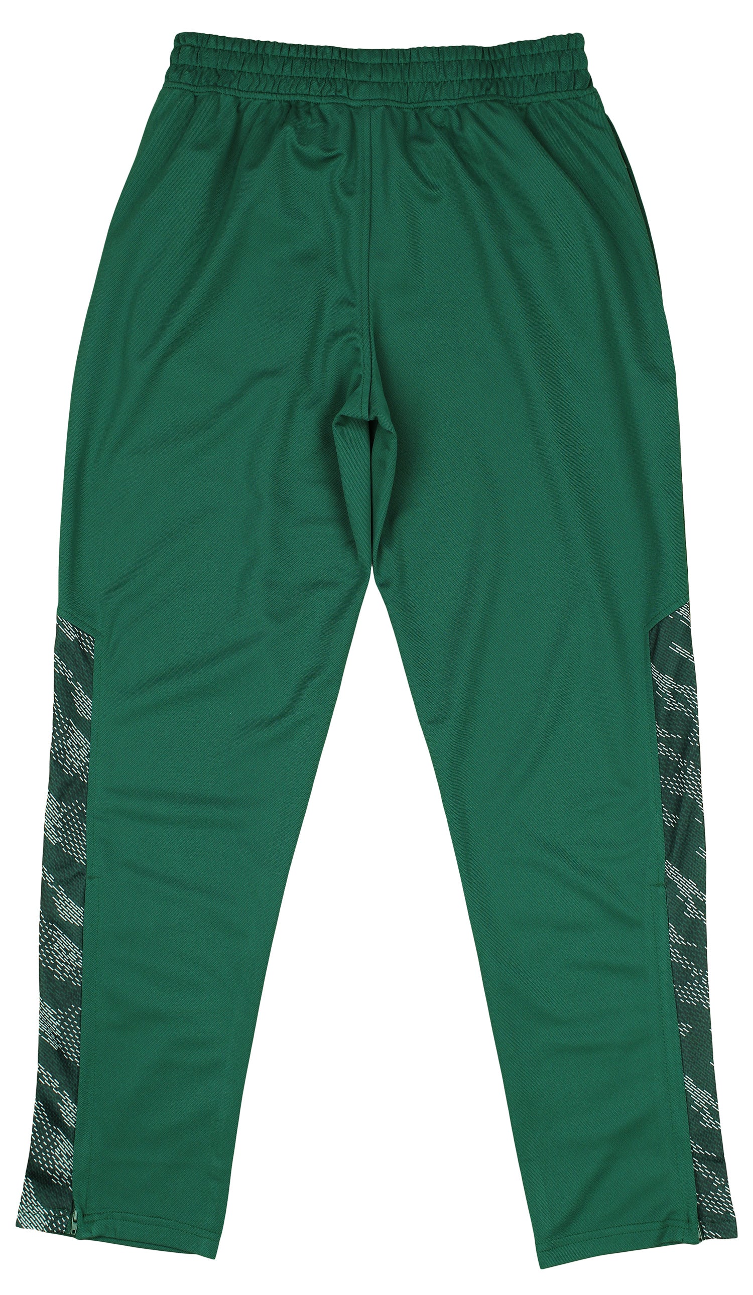 Zubaz NFL Men's NEW YORK JETS SOLID TEAM COLOR ELEVATED JACQUARD TRACK PANT W/ VIPER ACCENT Large - Image 3