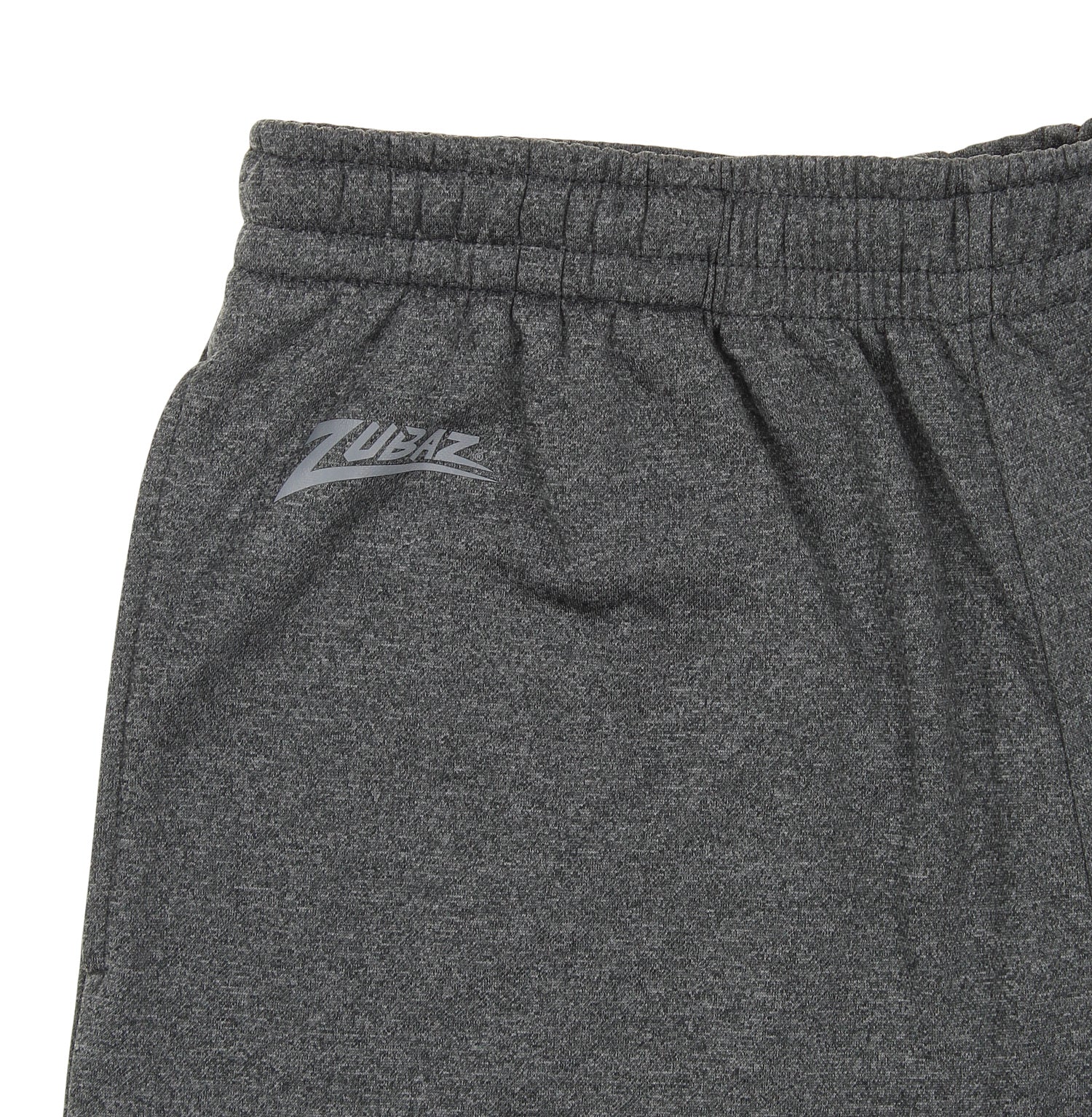 Zubaz NFL Men's Oakland Raiders Poly Fleece Dark Heather Gray Sweatpants - Image 4
