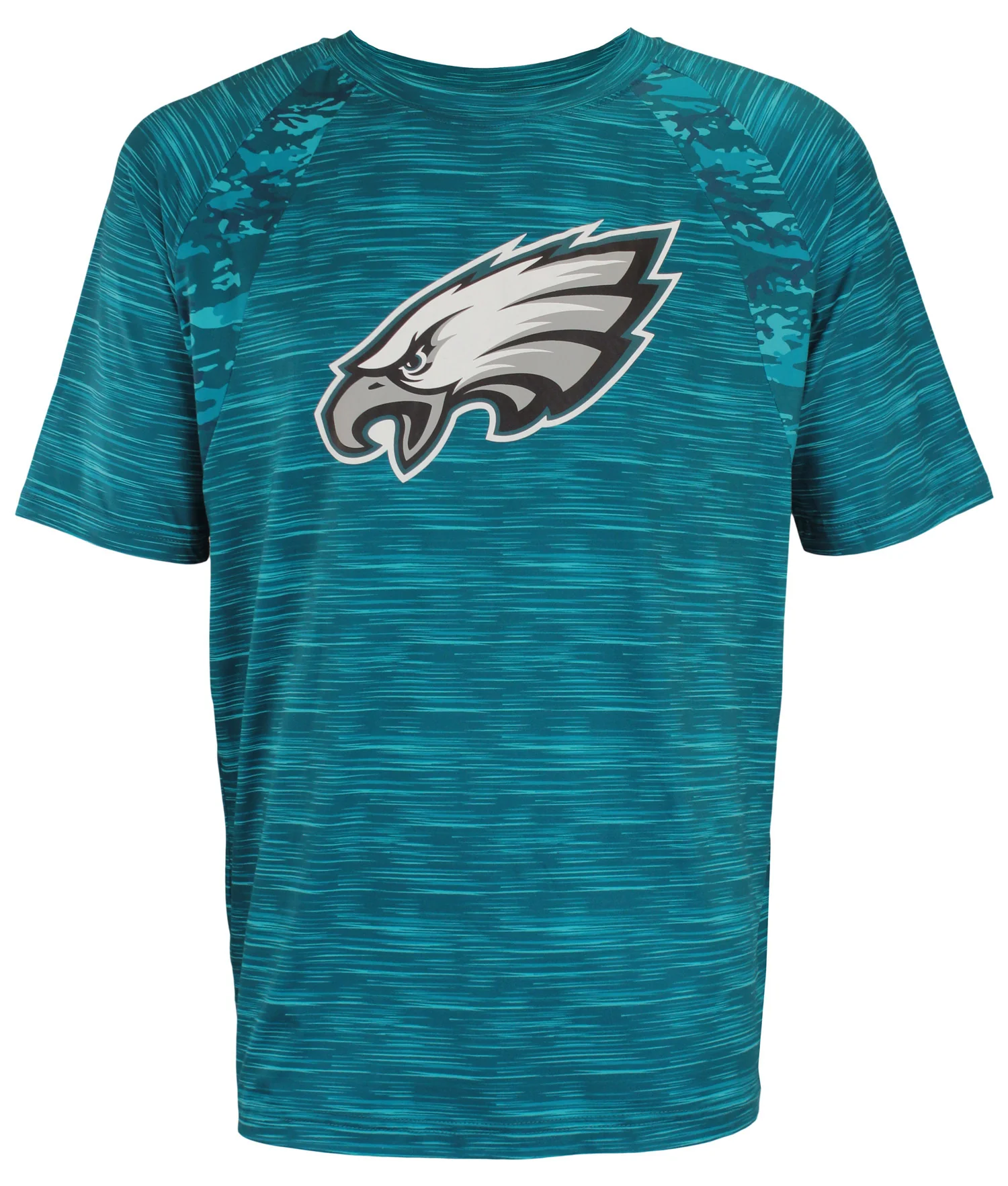 Zubaz NFL Men's Philadelphia Eagles Tonal Camo Raglan T-Shirt - Image 3