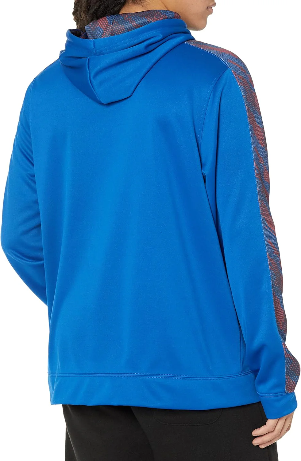 Zubaz NFL Men's Pullover Hoodie With Viper Stripe, Bills Mafia, Buffalo Bills - Image 2